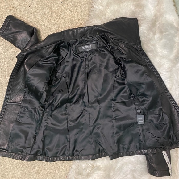 KENNETH COLE Leather Jacket size S - Picture 11 of 12